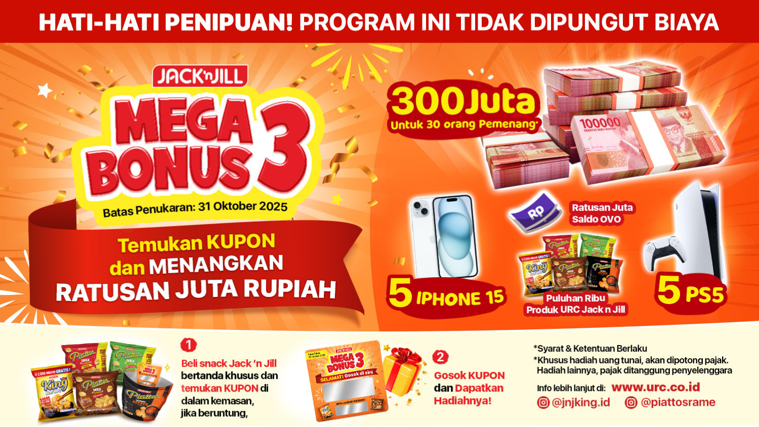 (NEW) Web Homepage View Banner Mega Bonus 3