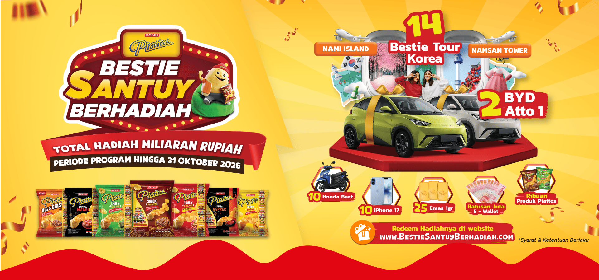 Bestie Santuy Berhadiah